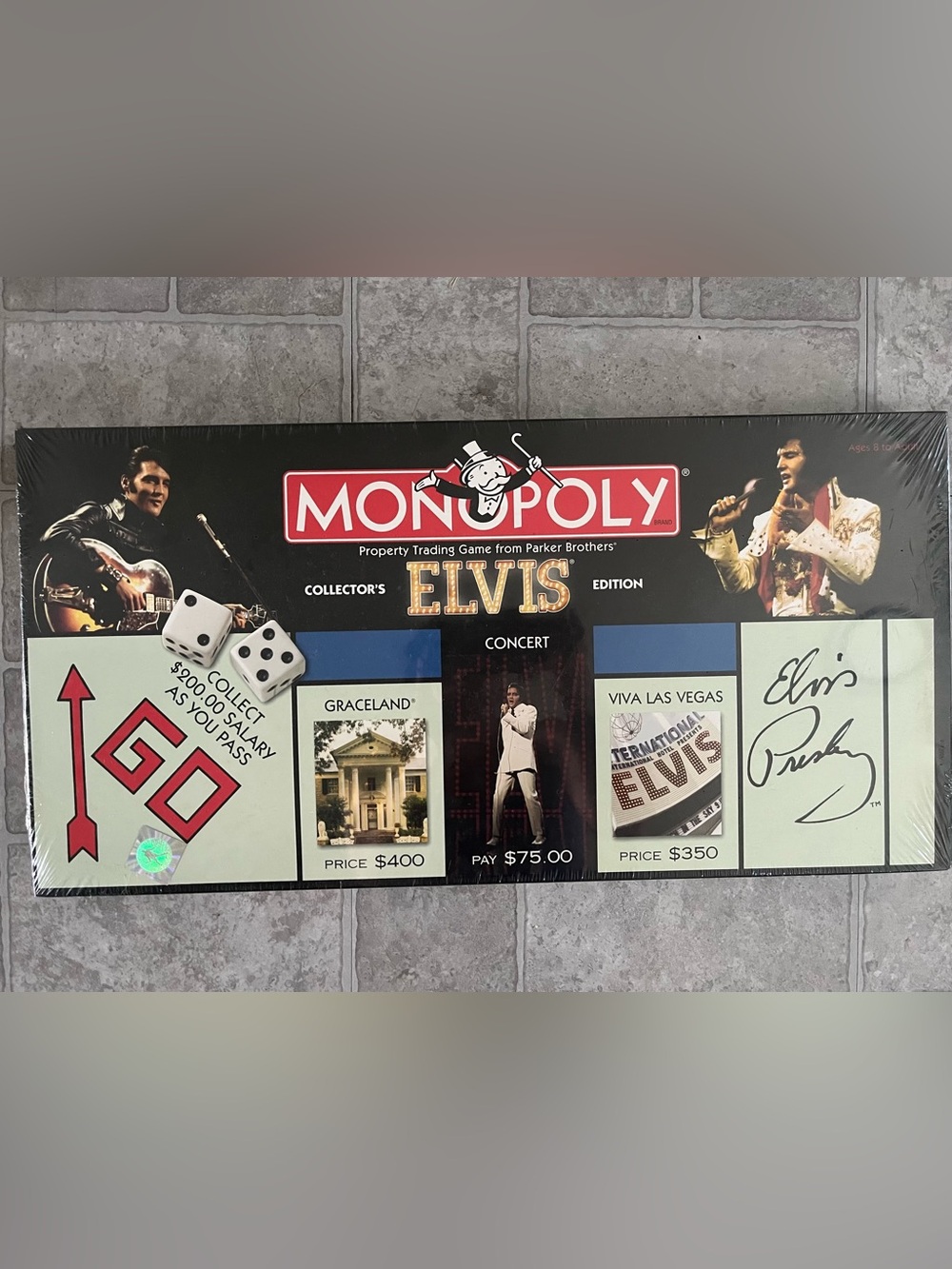Monopoly Elvis Collector's Edition Board Game 2002 NEW